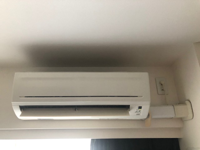 新宿区　エアコン交換工事