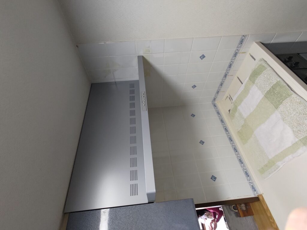 千葉市　レンジフード交換工事