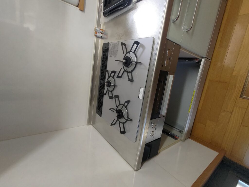 木更津市　コンロ・レンジフード交換工事