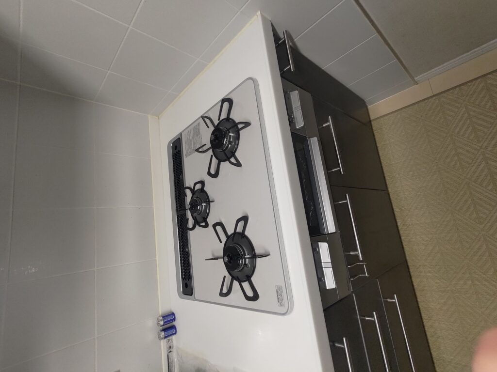 川崎市　コンロ交換工事