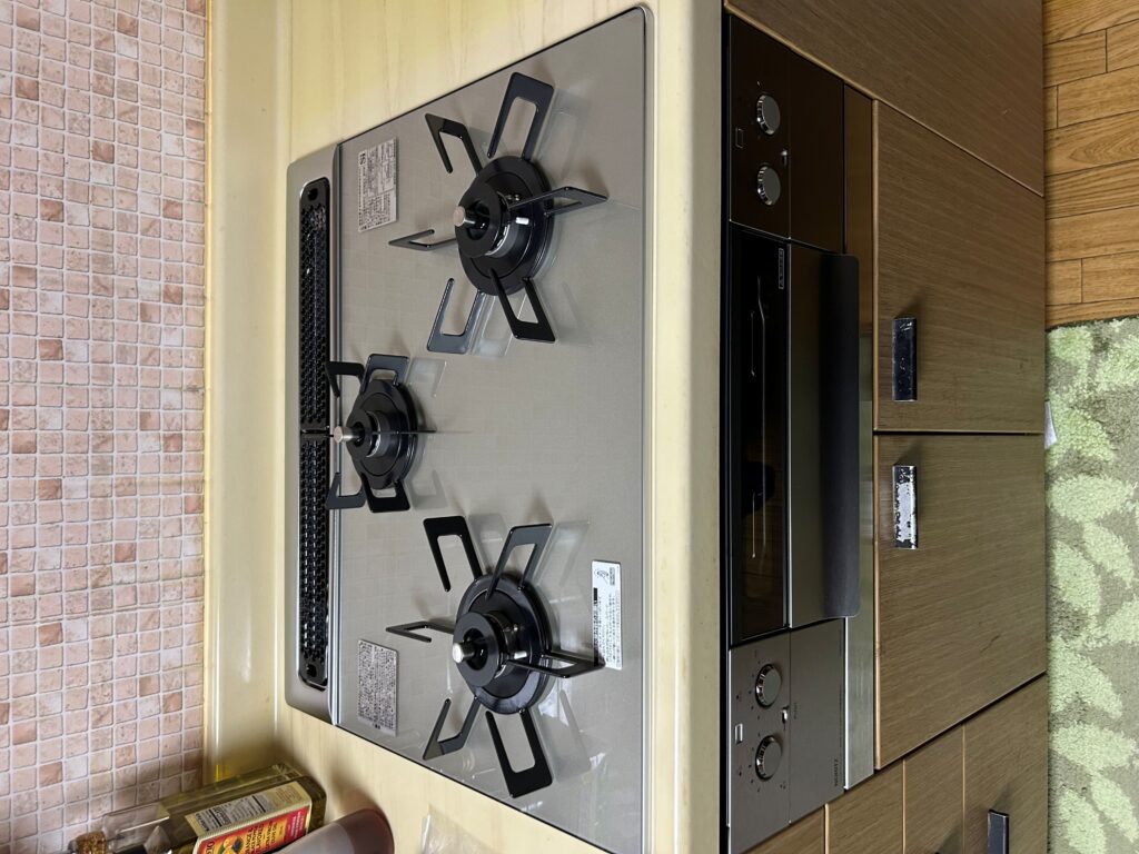 品川区　コンロ交換工事