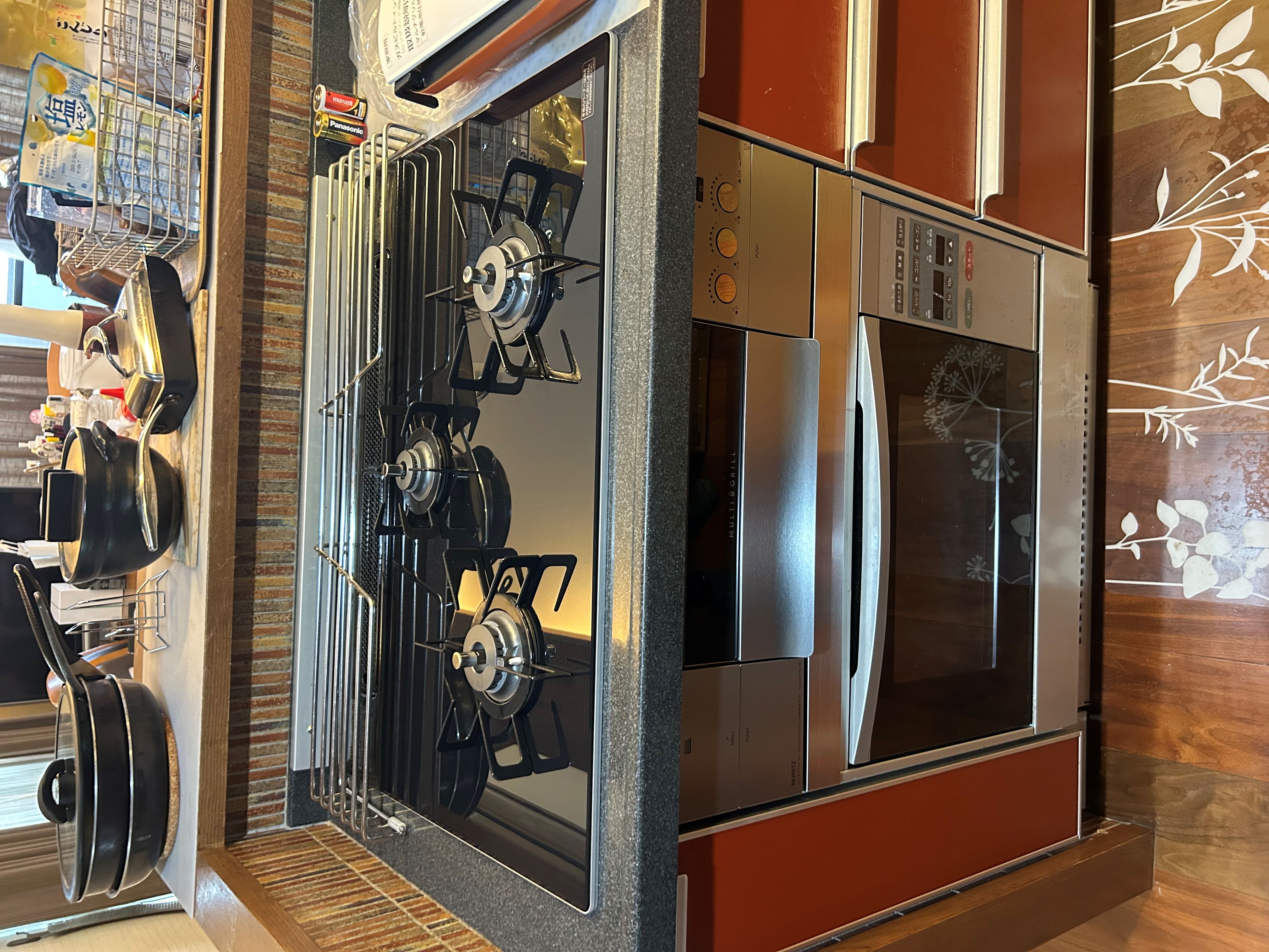 横浜市　コンロ交換工事