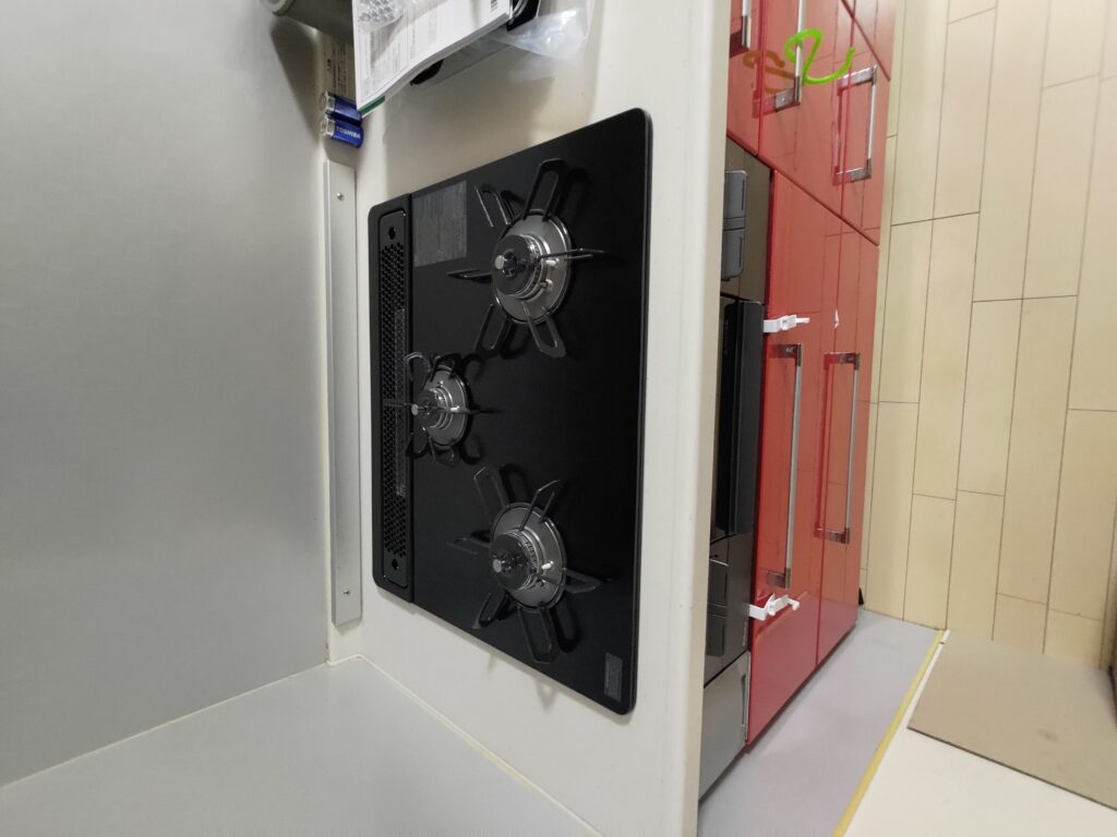 世田谷区　コンロ交換工事